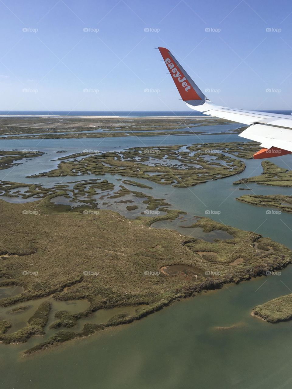 Ria Formosa from the sky