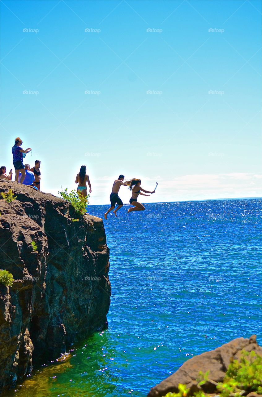 Cliff jumpers