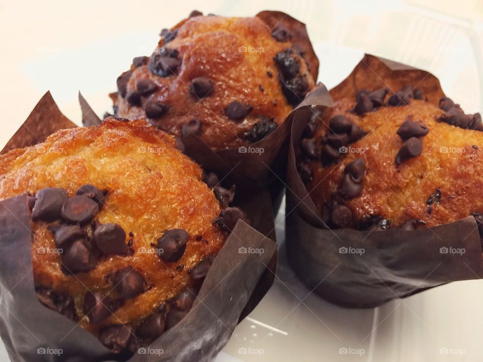 Chocolate chip muffins