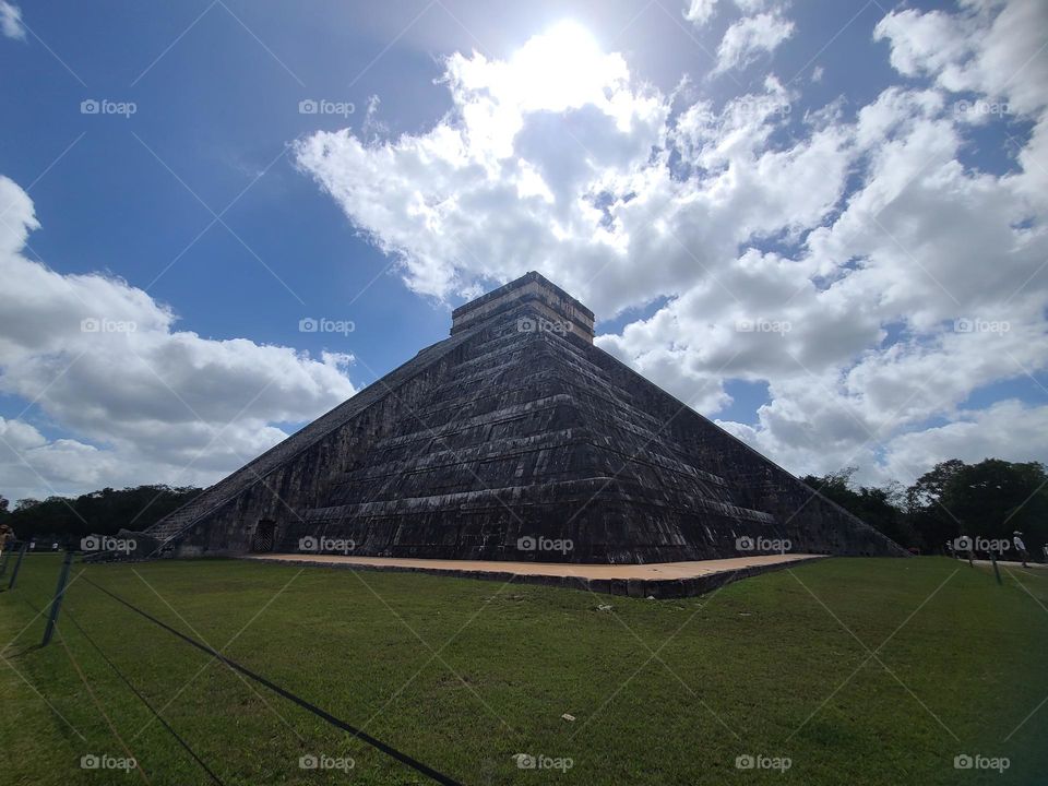 Part of the Chichén Itzá Park in Mexico