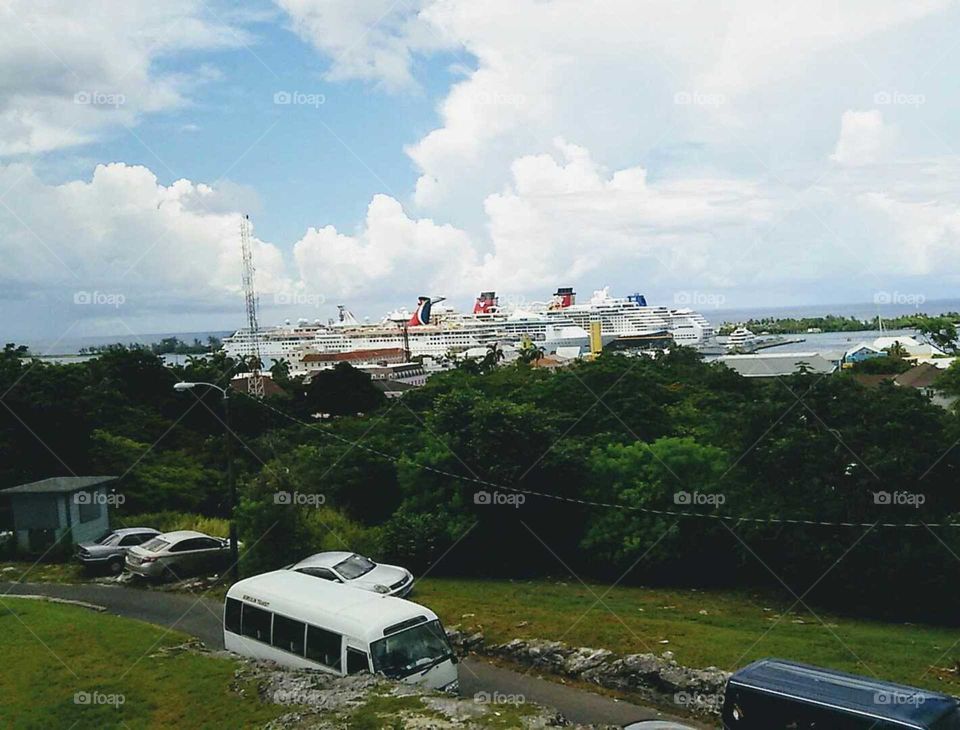 seaport in Nassau Bahamas