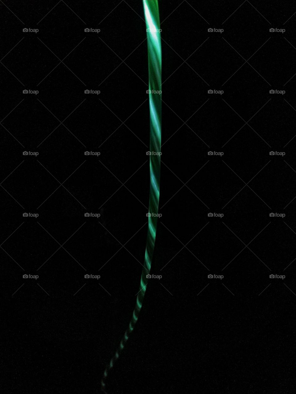 USB to type C light up charging cable in the dark