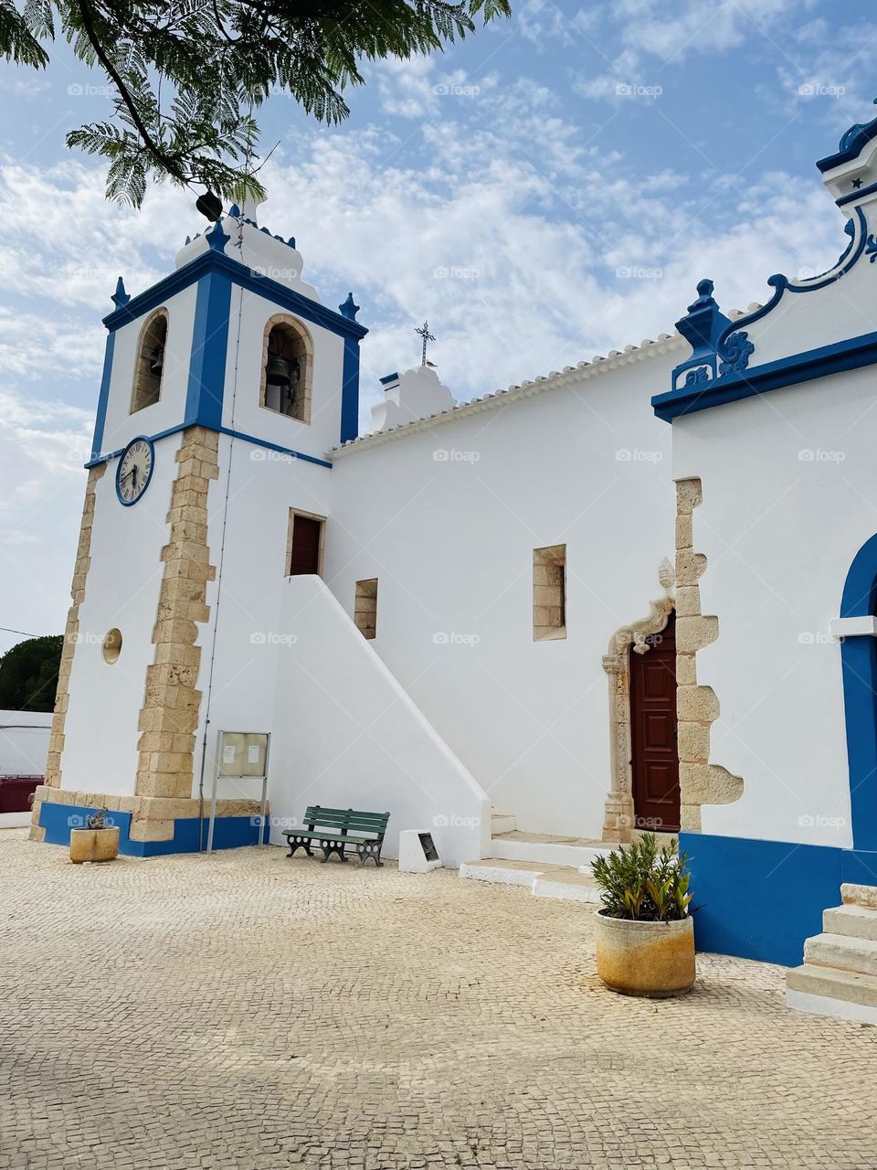 Alvor’s Church, Algarve, Portugal 