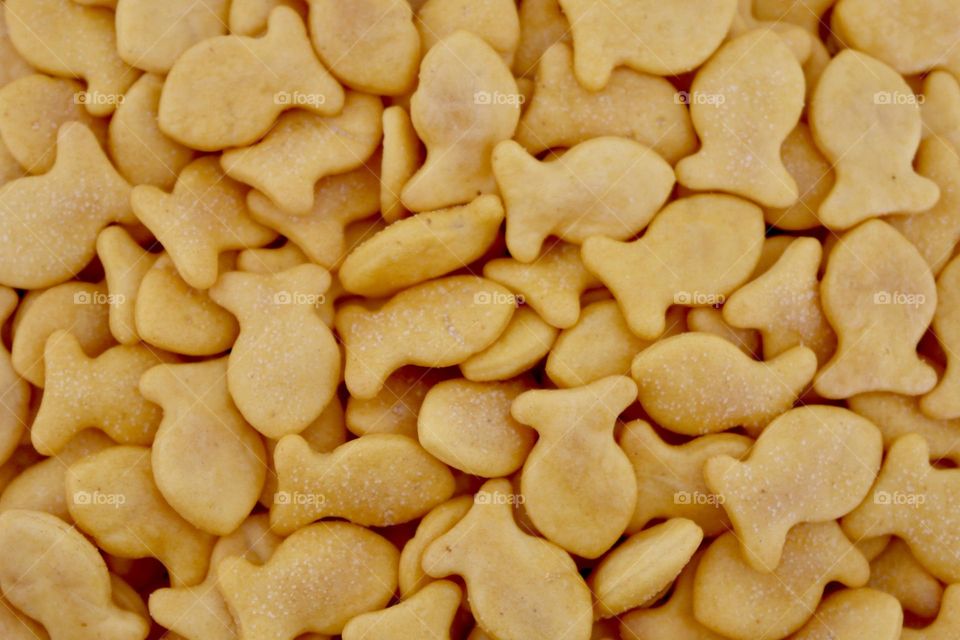 Gold fish cookies 