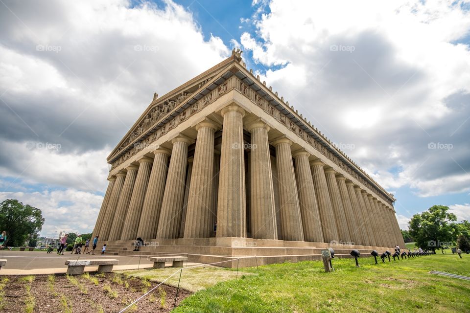 The Parthenon in Nashville, Tennessee 
