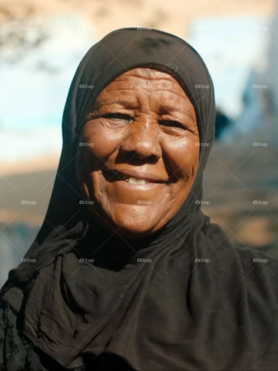 a very kind woman from upper Egypt