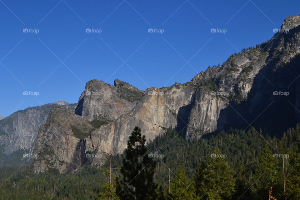 Yosemite mountain range