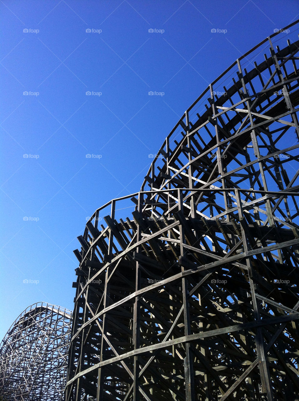 summer rollercoaster sixflags vallejo by kurekuremartin