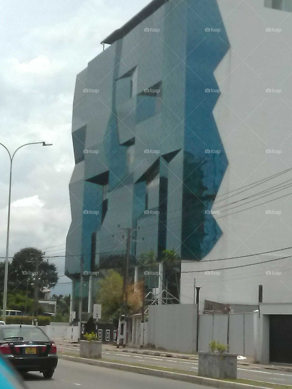 glass building