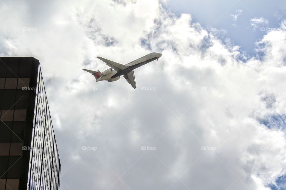 Airplane, Sky, Aircraft, Flight, No Person