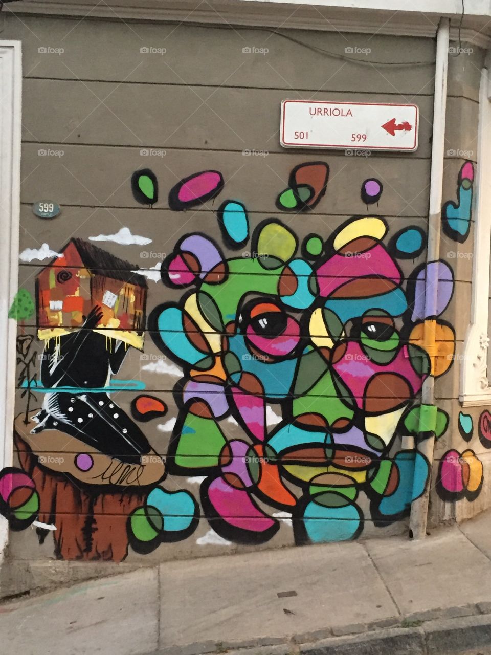 Street Art - Valparaiso - Chile
