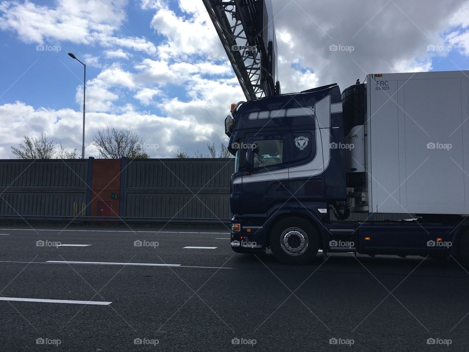 Scania Vabis truck drive