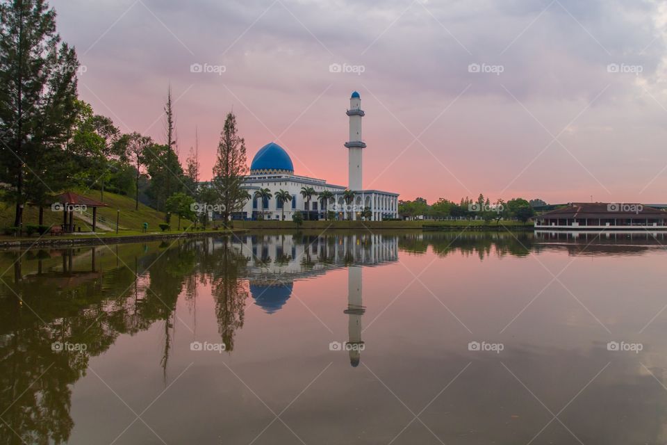 Uniten Mosque During Sunrise