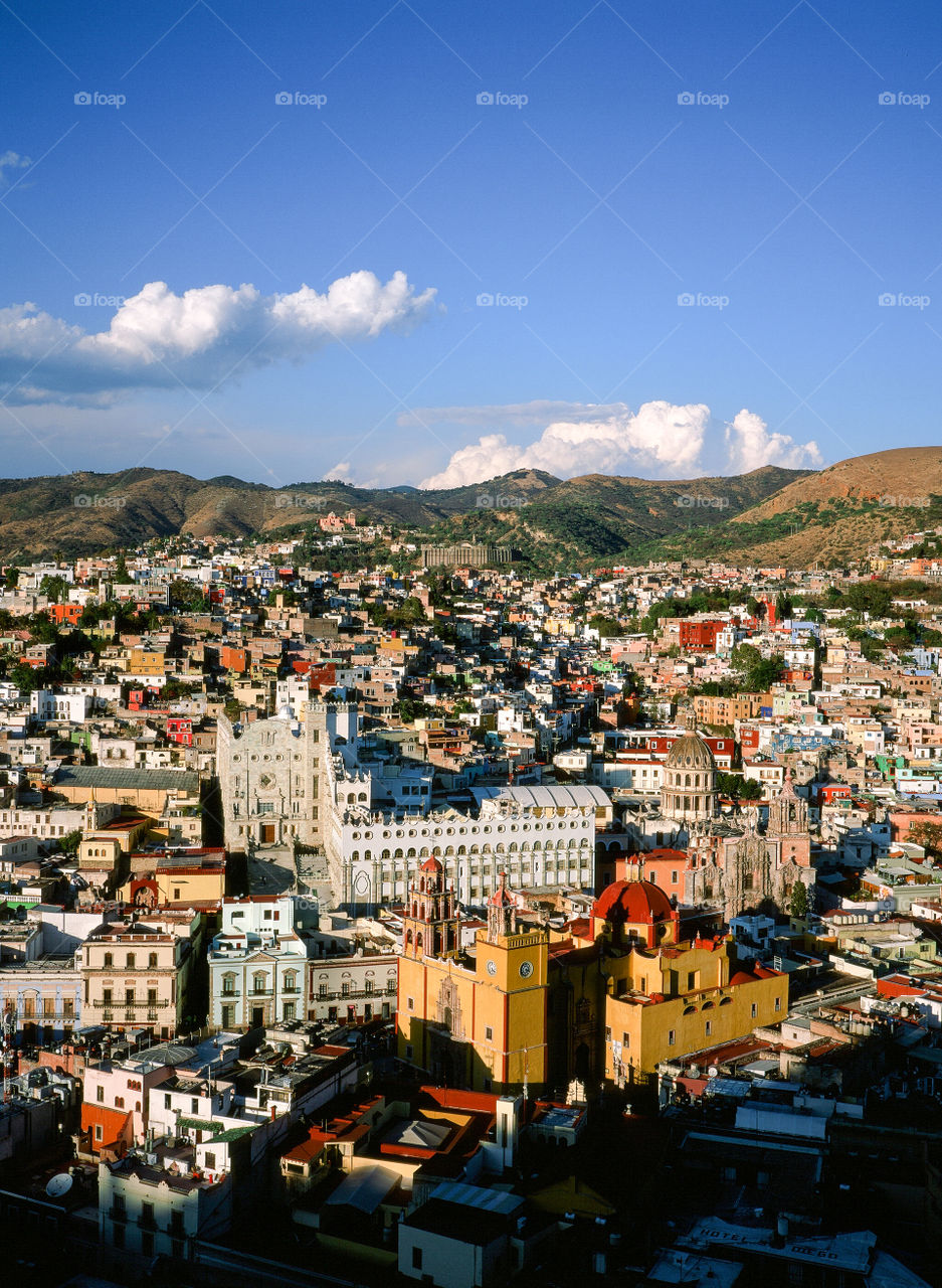 Cityscape of Guanajuato, Mexico