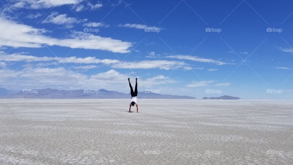 Desert Handstand