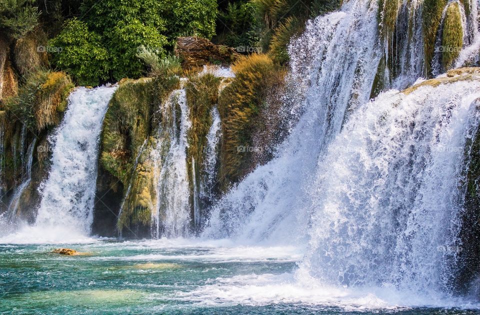 Waterfall in Krka