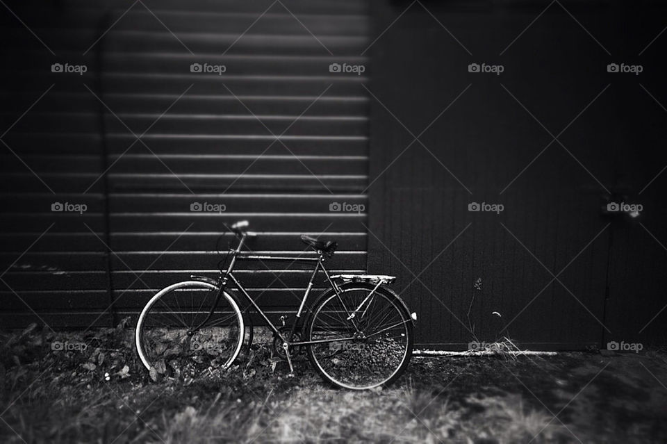 bicycle alone bike woodland by jonpunshon90