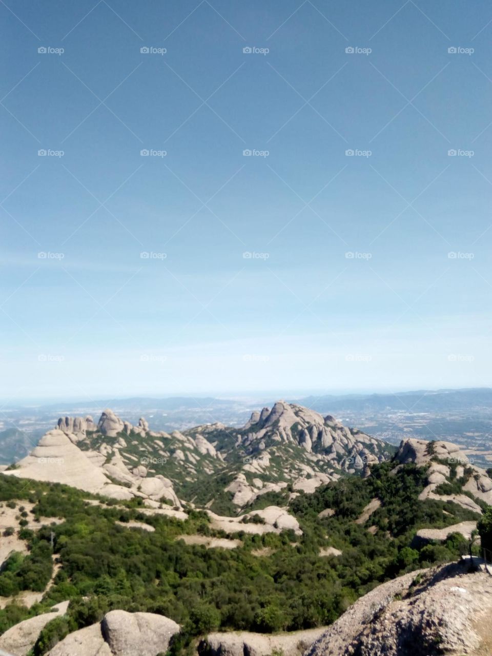 Montserrat desde arriba