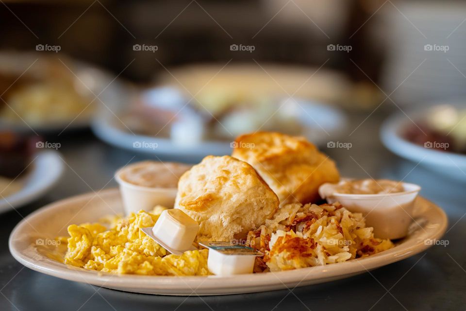 Breakfast Plate at Diner