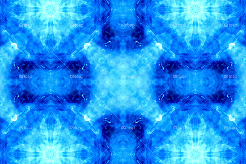 blue pattern