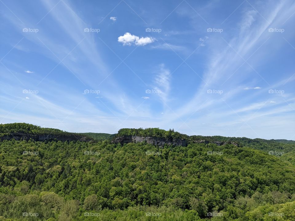 scene from Red River Gorge, Kentucky