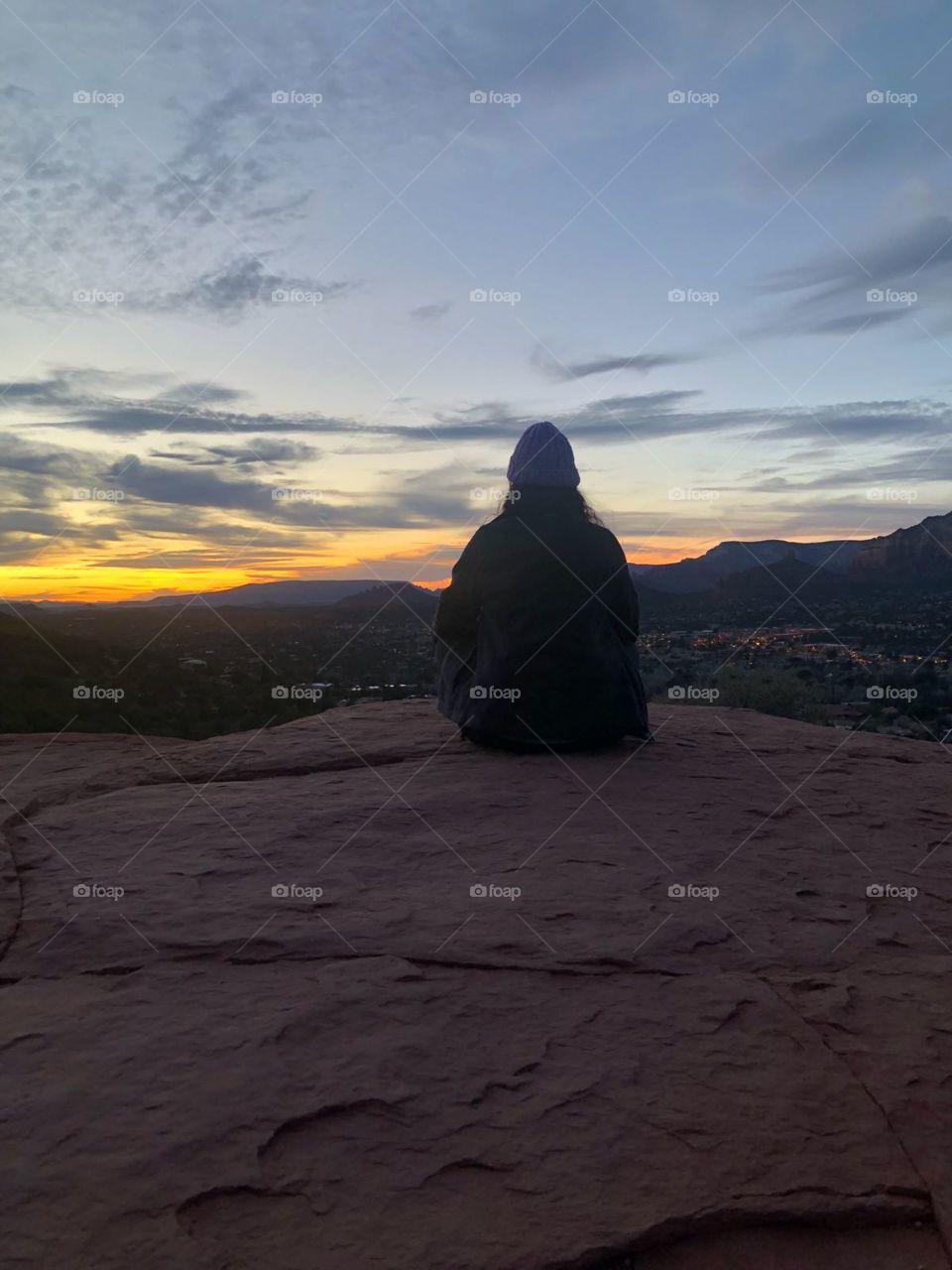 Sunsets and meditation go hand in hand.