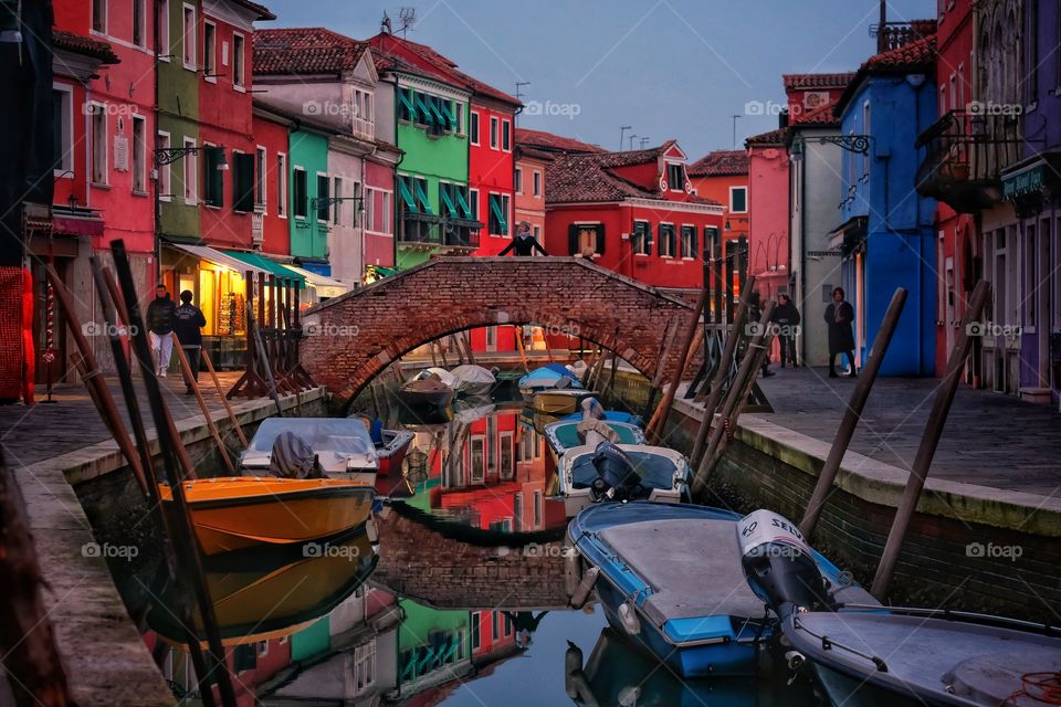 Colors of Burano Island