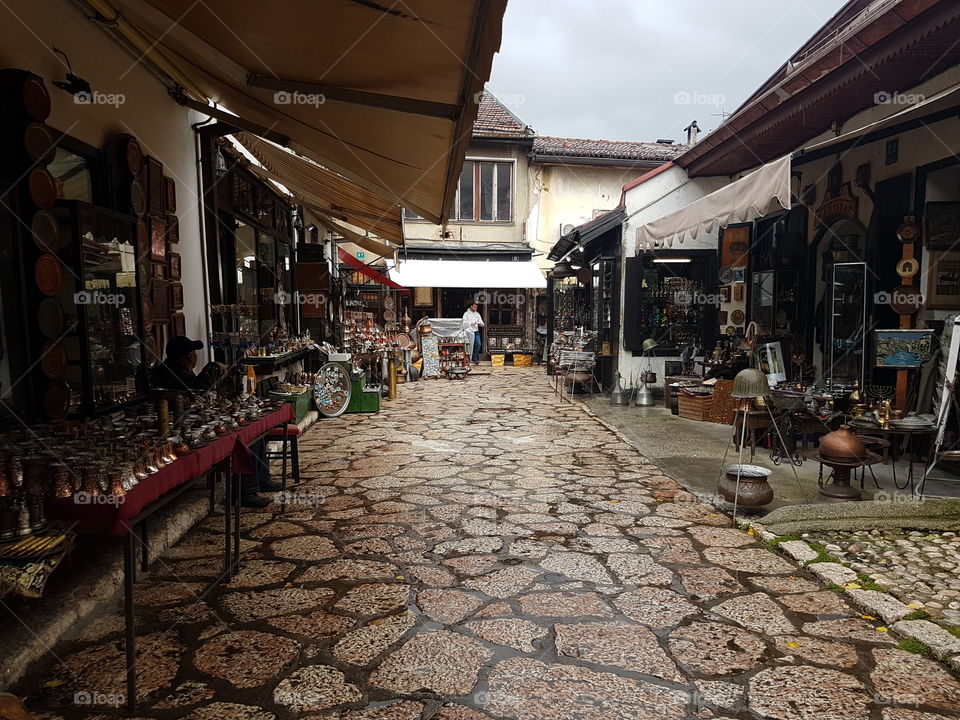 Sarajevo cityscape 