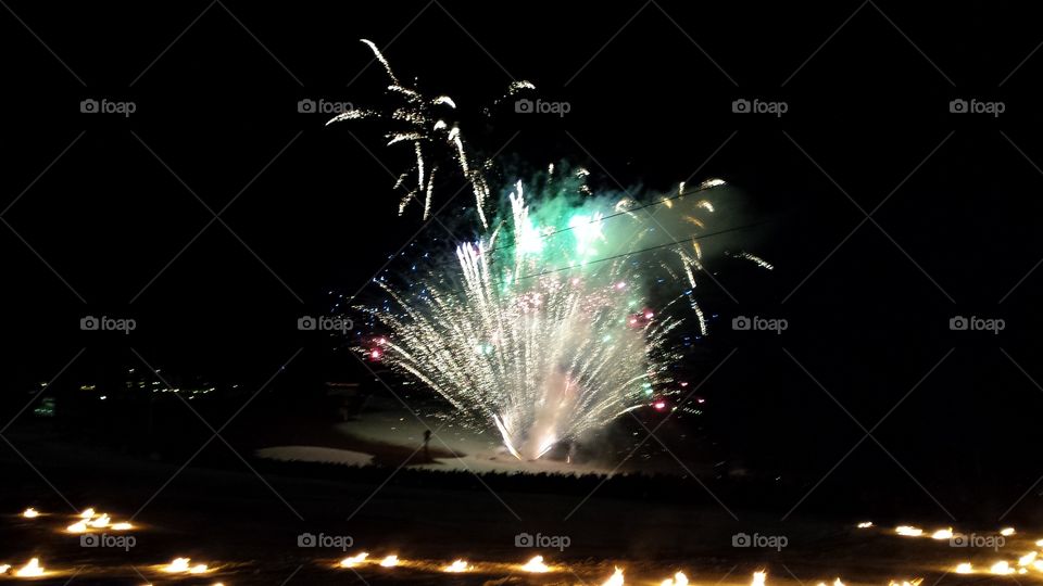 Fireworks - New year