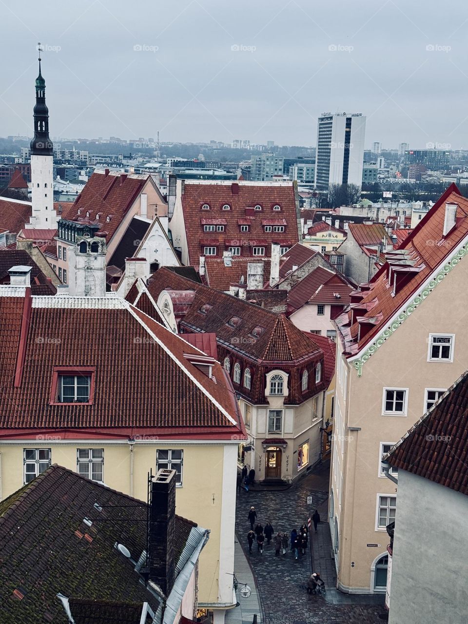 Medieval Old Town of Tallinn, Estonia 