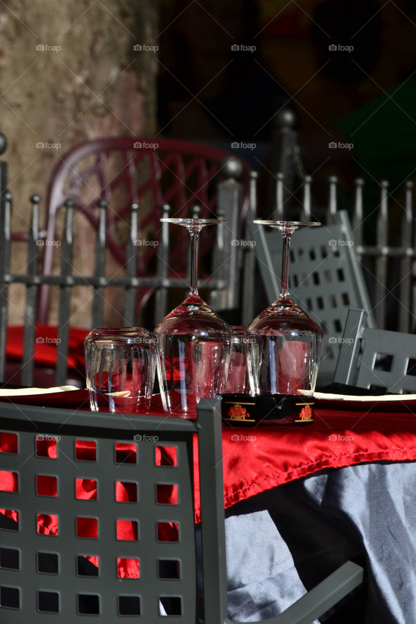 italy table red glasses by christina_p