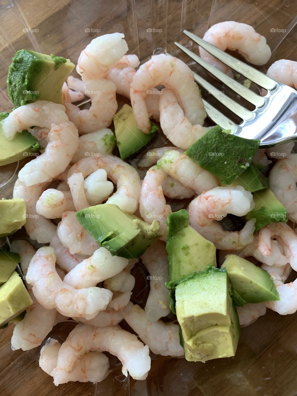 Shrimp and Avocado salad 