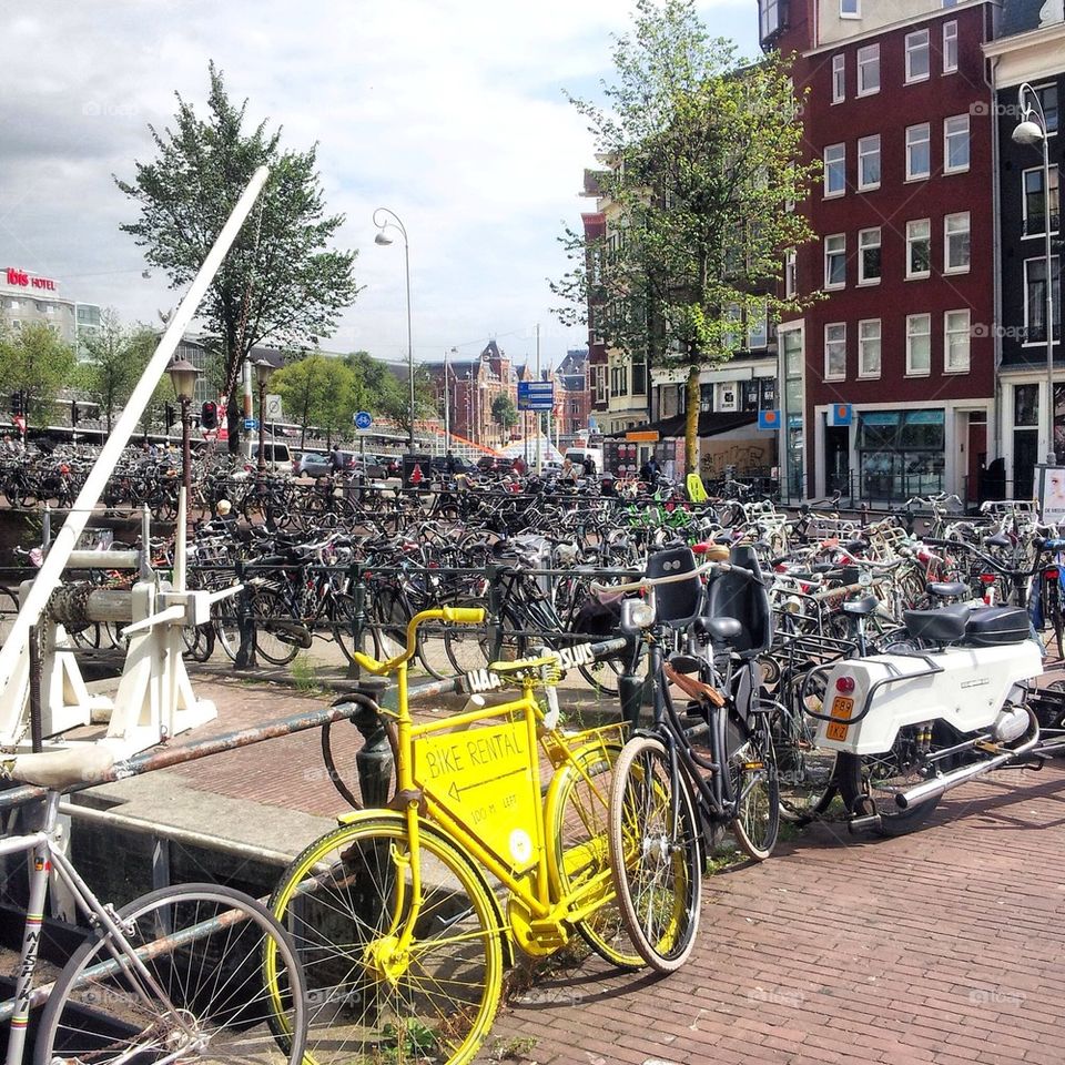 Bike Parking Amsterdam