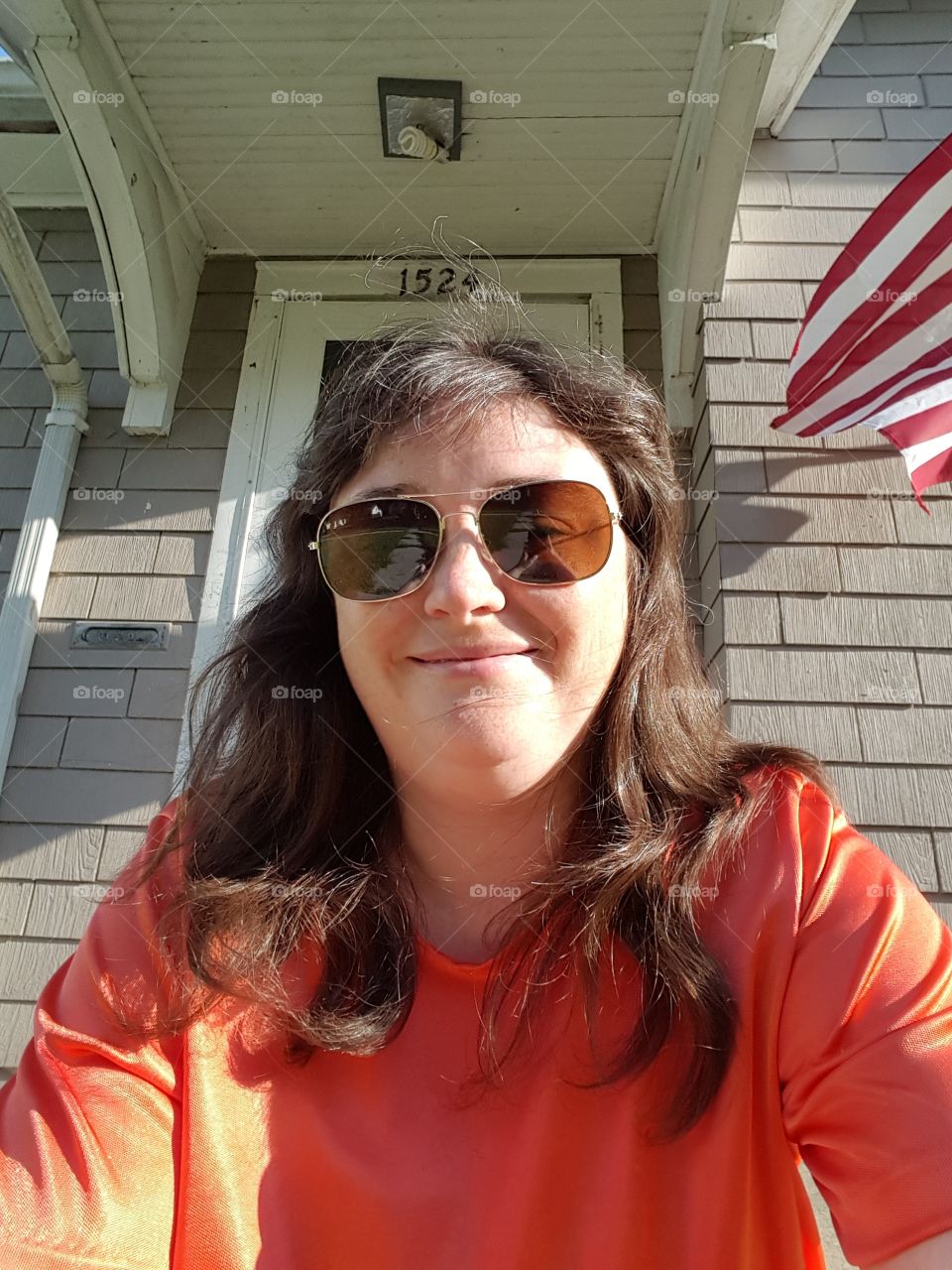 sitting outside on a hot summer day