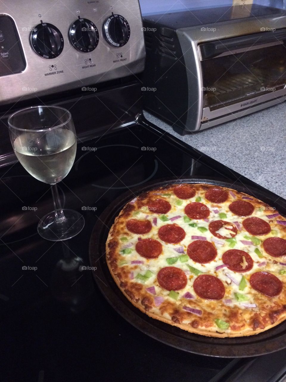 Wine & pizza