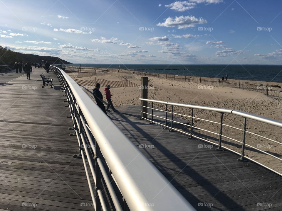 Beautiful morning at the beach.