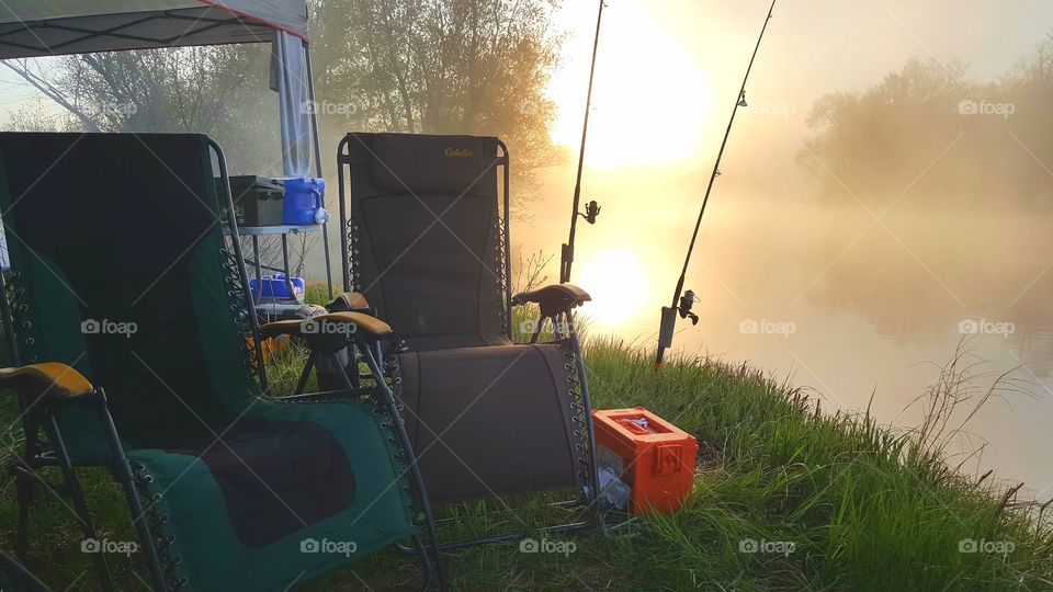 river camp dawning