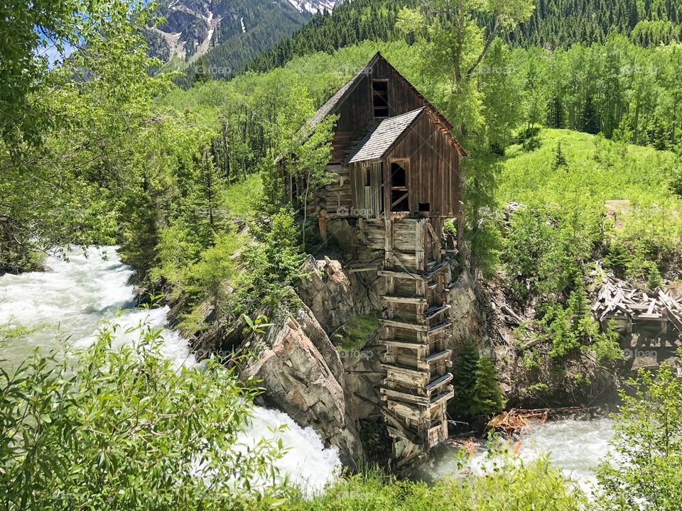 Crystal mill in Colorado 