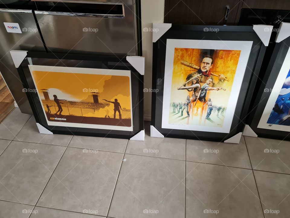 The Walking Dead Limited edition art prints