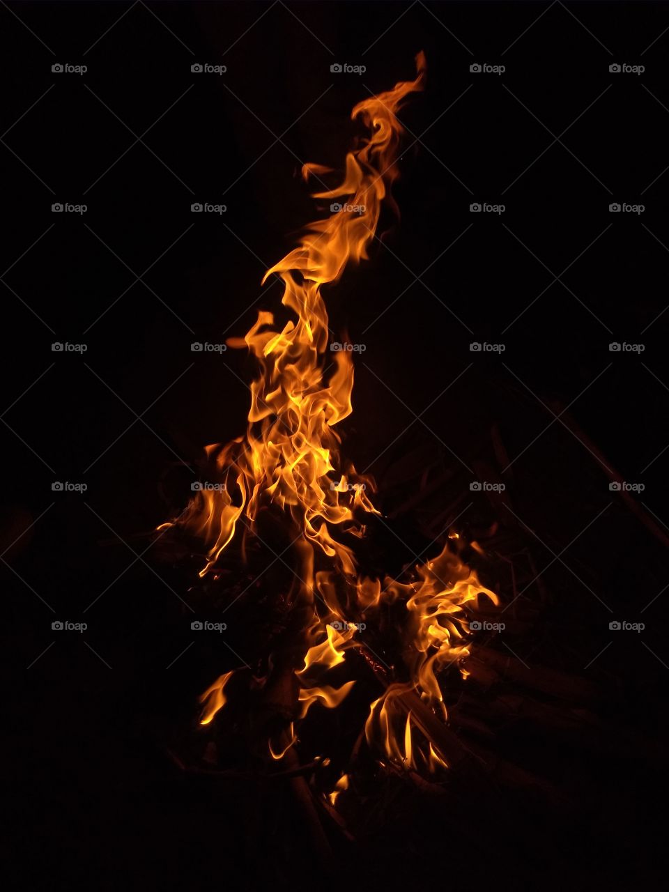 Flame, Smoke, Burn, Bonfire, Hot