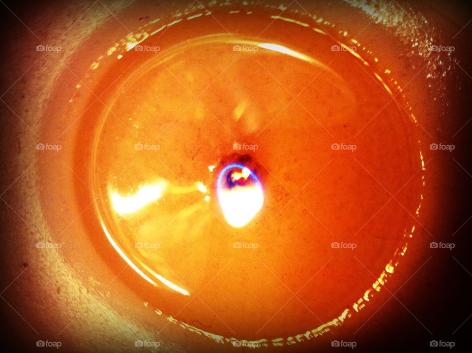 Pumpkin Candle. A scented pumpkin candle just in time for Fall.