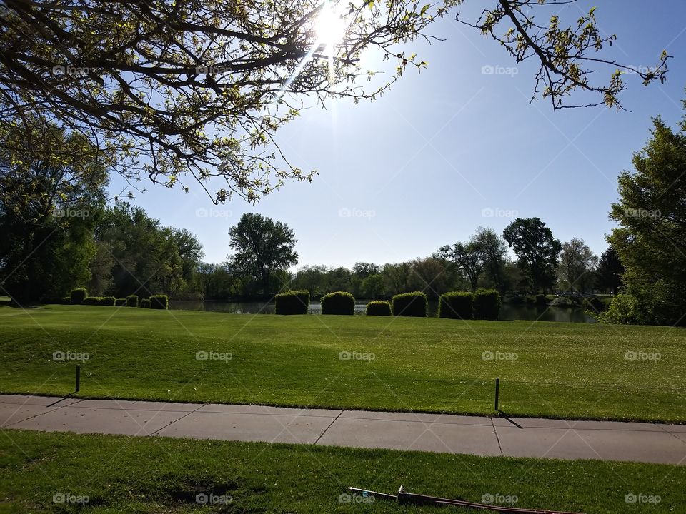 let yourself shine at golf