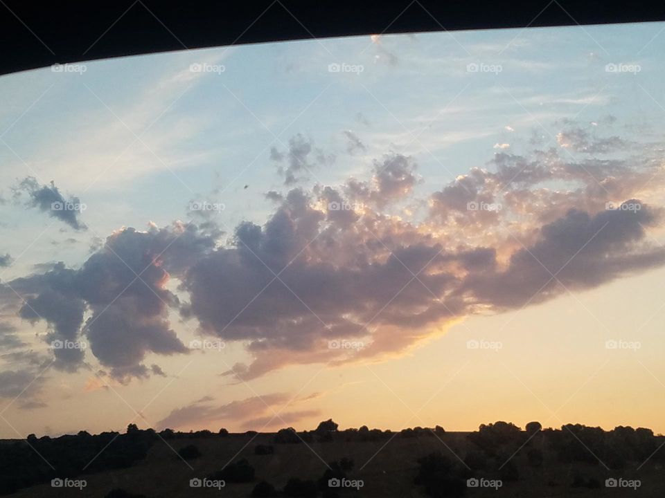 never get bored when you have an aesthetic sky like this everyday