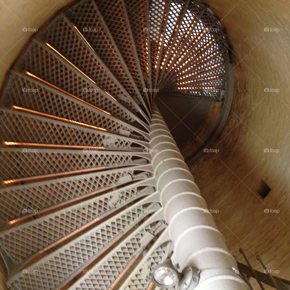 Lighthouse stairway 