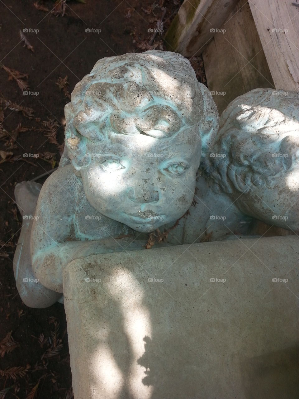 cherub sculpture