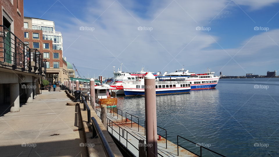 Boston harbor: My USVisit Fall2017
