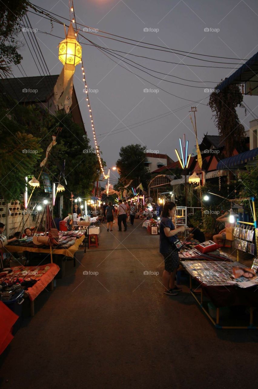 Night life in Chiang Mai