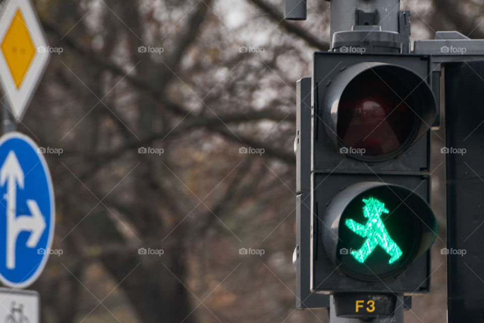 Berlin. Traffic lights