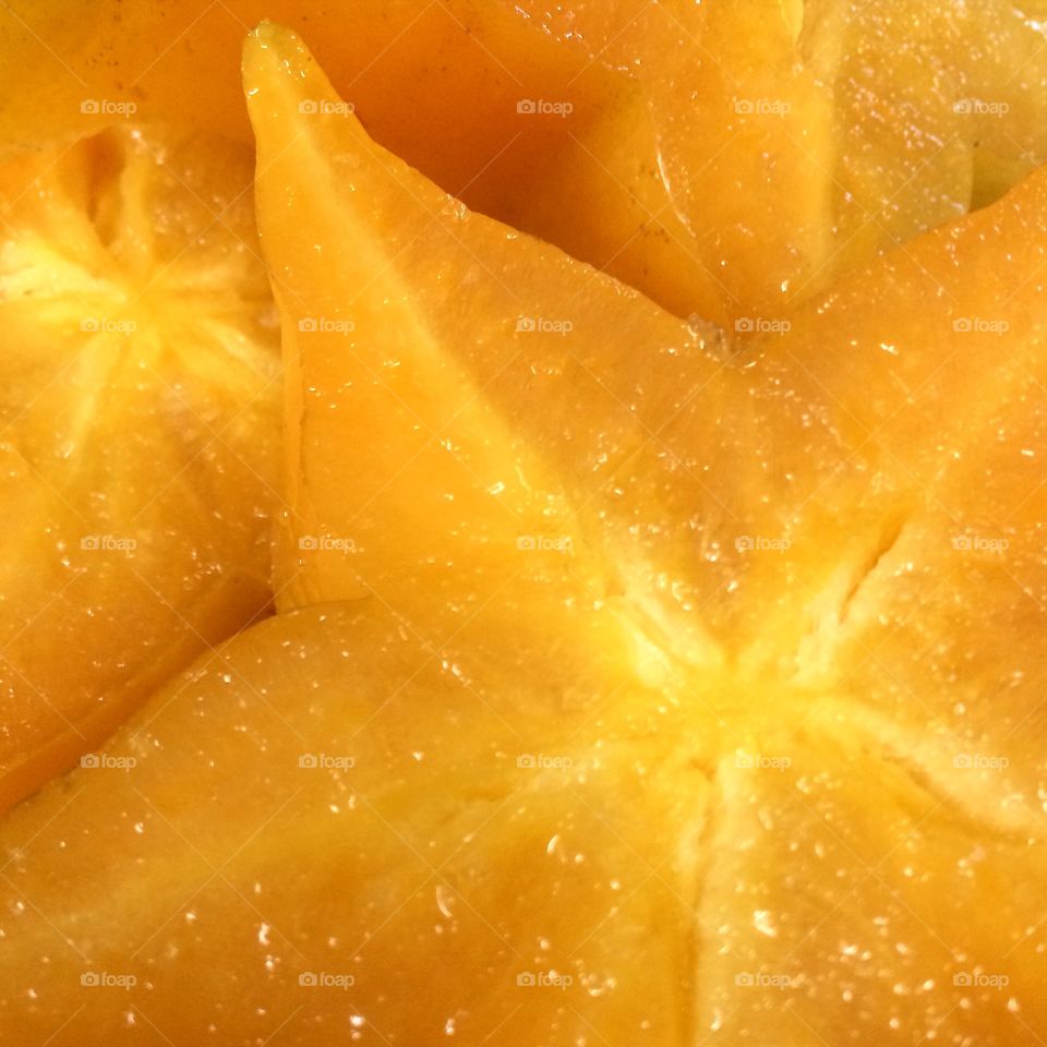 Starfruit: a unique and beautiful addition to any breakfast plate. Who said one was ever too old to play with food.