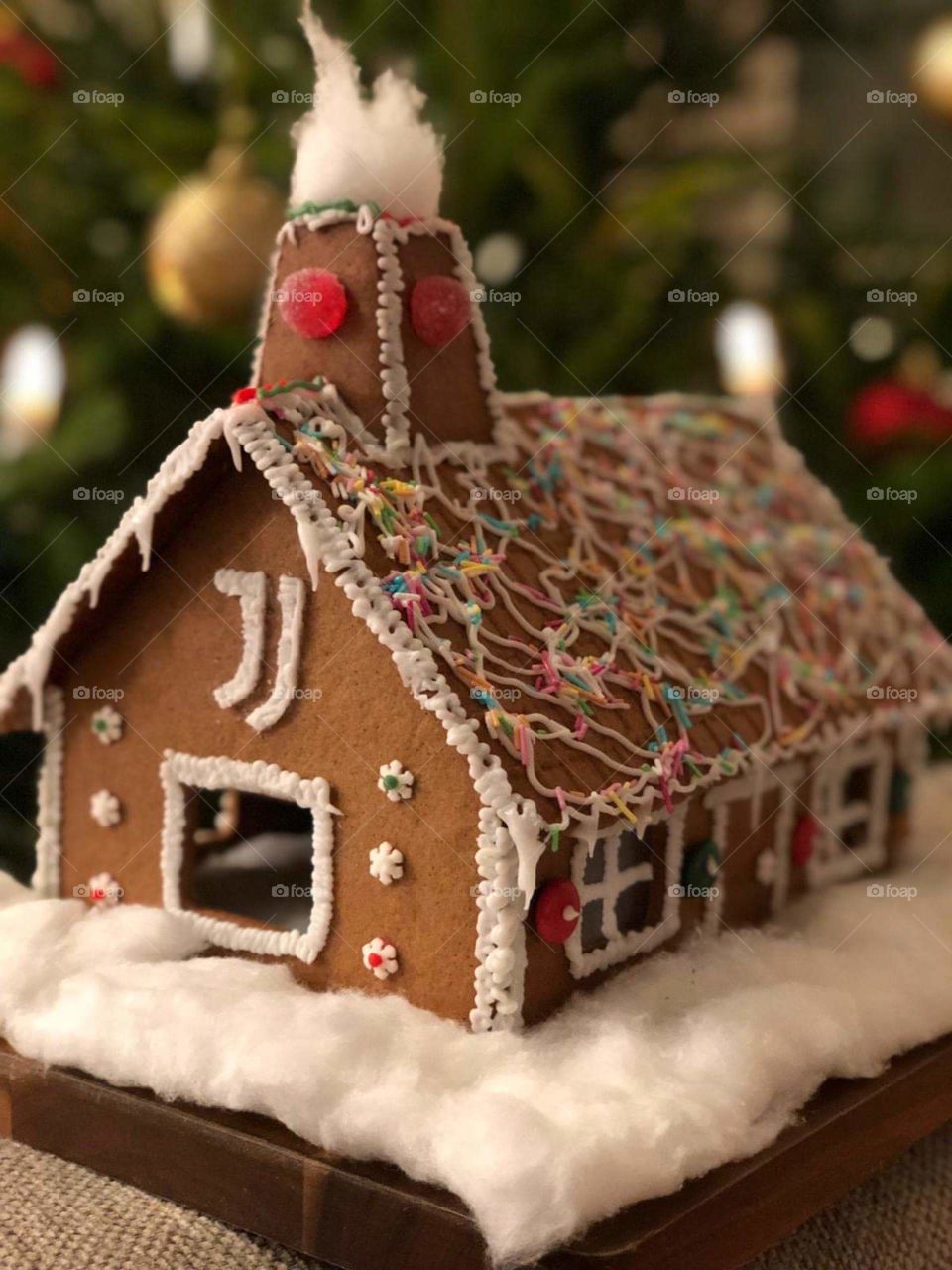 Gingerbread house 2018, Juventus inspired (My boyfriend idea)
